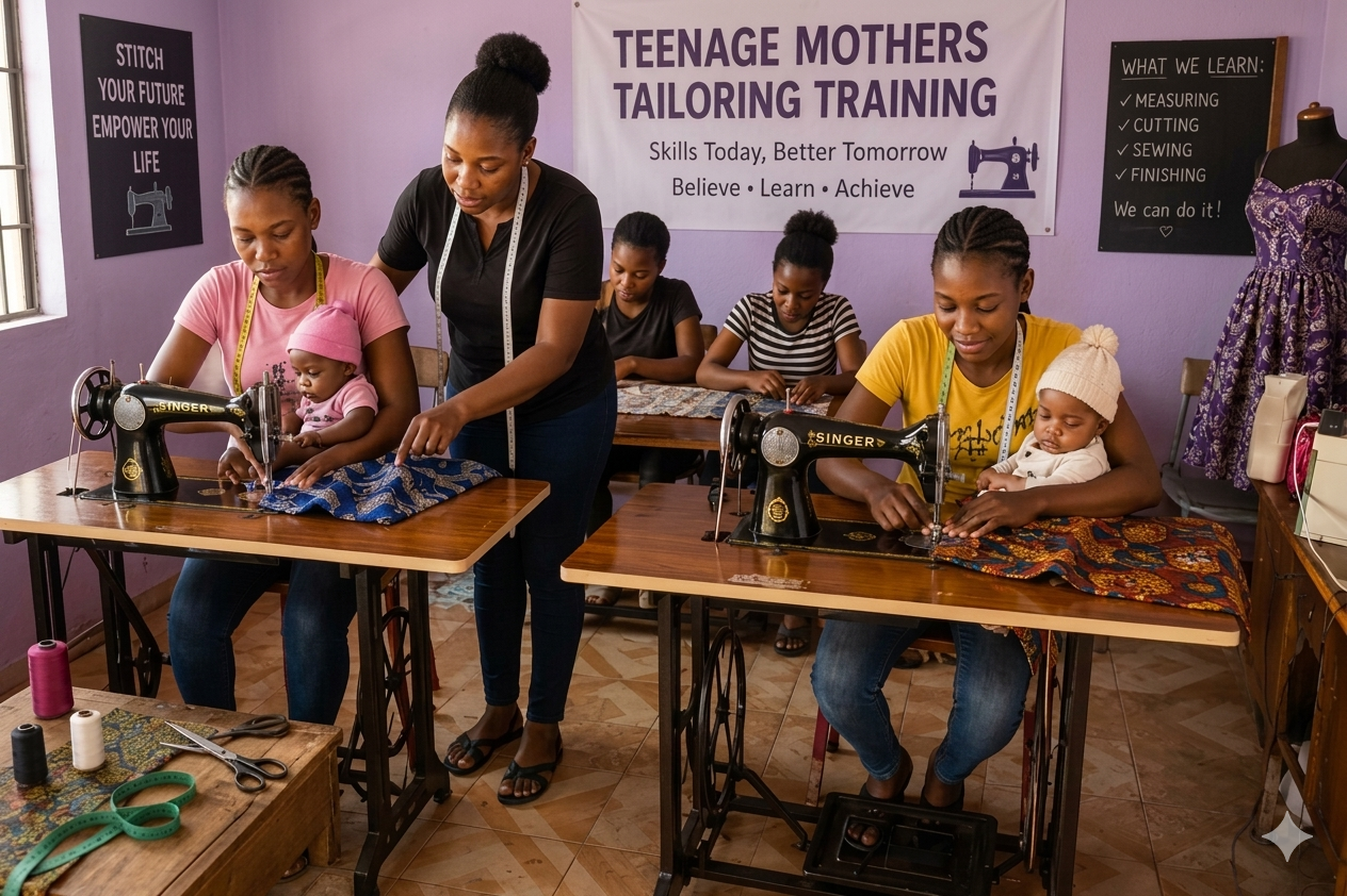 From Training to Trade: Women's Tailoring Group in Jinja